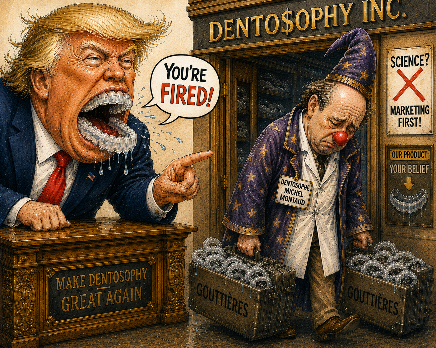 You're Fired - Make Dentosophy Great Again
